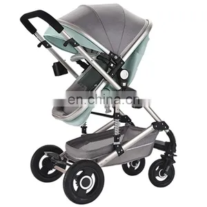 One Hand Fold Classic 4 Wheel 3 in 1 Baby Stroller for Sale With EN1888 thumbnail-2