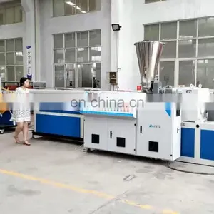 Inline Drip Irrigation Connection Corrugated Electrical Wiring Pipe Making Machine thumbnail-1
