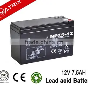 SLA Parking Lock 12V 7.5AH Industrial Battery thumbnail-1
