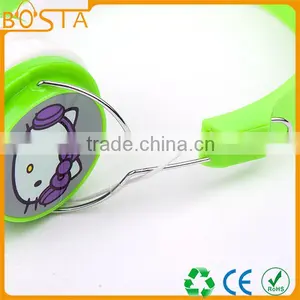 Hot Fashion Stylish on Sale Popular KT Style Green Headphone thumbnail-5