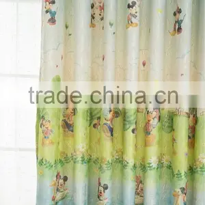 Fancy Printed Curtains / Mickey Curtain for Children Room thumbnail-3