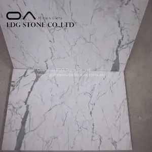 Factory Best Prices of Calacatta White Marble Honeycomb Stone Tiles thumbnail-2