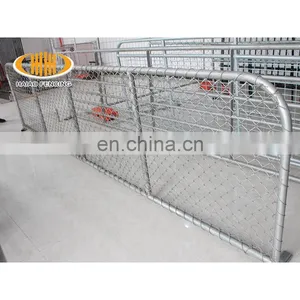 Factory Supply Simple Galvanized Farm Iron Pipe Gate thumbnail-2