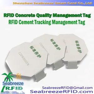 RFID Concrete Quality Management Tag, RFID Cement Tracking Management Tag thumbnail-1