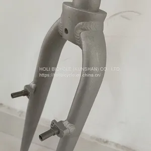 MTB Bicycle Fork Aluminium Moutain Bike Fork OEM Alloy Bike Fork With V-brake thumbnail-2