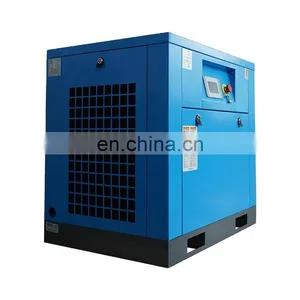 2020 Hot Sale & New 22KW 8bar Aircompressors Silent High Quality Screw Compressor Price Friendly Portable Air Compressor Price thumbnail-2