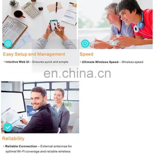 Easy Setup WiFi Range Extender 1200Mbps Dual Band Wifi Repeater 2.4/5GHz Internet Wi-Fi Signal Booster thumbnail-3