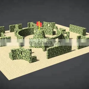 Cheap Manufacturer Inflatable Paintball Bunkers Set X Shape With High Quality thumbnail-3