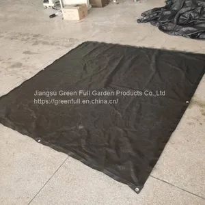 Garden 50% Black Shade Cloth 8ft X 12ft Taped Edge With Grommets Sun Shade Net Mesh thumbnail-4
