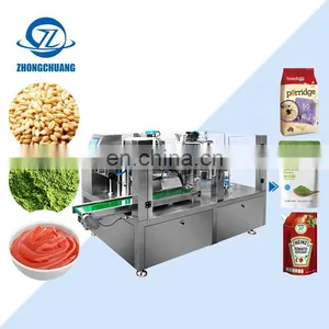Wheat Flour Chilli Powder Automatic Spices Packaging Curry Stand Up Pouch Envasadora Doypack Packing Machine thumbnail-1