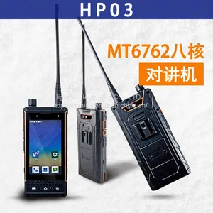 HiDON Factory Price 4.0 Inch Octa-Core 4G IP68 Navigation Speaker NFC PTT Truly Industrial-Grade 4W DMR Phone Mini Rugged Phones thumbnail-5