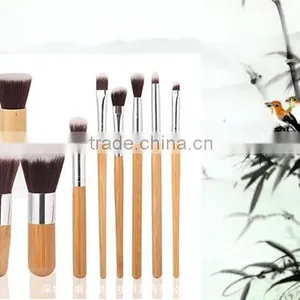 Professional High Quality 11pcs Soft Animal Hair Makeup Brush Set thumbnail-2
