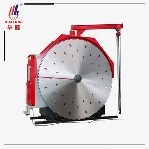 Laterite Red Stone Limestone Sandstone Quarry Stone Block Brick Cutting Machine for Sandstone Vertical-Horizontal Cutting thumbnail-1