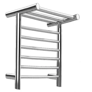 304 Stainless Steel Electric Towel Shelf Bathroom Towel Heater Towel Warmer Model YC4848-D23-9 thumbnail-1