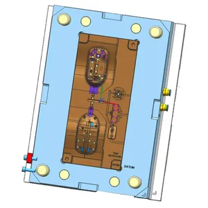 Custom Plastic Mold for Bluetooth Mouse Shell-Multi Cavity Injection Mould thumbnail-3