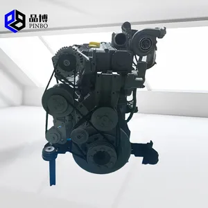 Four Stroke Electric Starting Mechanical Engine Equipped With Electric Starter and New Pump DEUTZ BF4M1013EC thumbnail-2