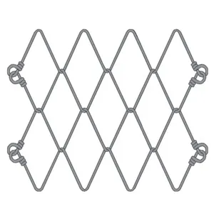 China High-Tensile 65/3 Woven Plain Weave Slope Protection Mesh 1770N/mm Steel Wire Zn/Al Coating Rockfall Netting Landslide thumbnail-1