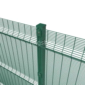 3D Welded Wire Mesh Panels, 3D Curved Fences, Arched Outdoor Garden Fences for Sale thumbnail-3