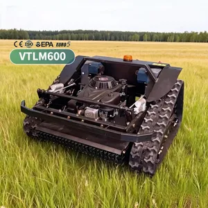 Vigorun VTLM600 600mm Cutting Width Widened Track Grass Trimmer 4 Stroke Cordless Lawn Brush Trimmer thumbnail-1