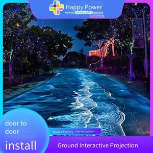 Holographic 3d Interactive Projection Immersive Ground 5d Naked-eye Indoor Restaurant, Outdoor Bar Wall, Ktv Surround Screen Equipment thumbnail-1