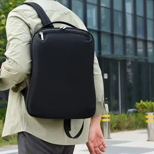 New Backpack, Light and Thin Business 14-inch Computer Bag, Backpack, Versatile, Simple, Stylish Small Backpack for Commuting to and From Work, Can ho thumbnail-1