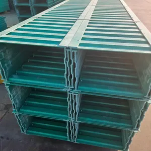 Waterproof UV-Resistant FRP Cable Tray for Outdoor Electrical Cable Management thumbnail-4