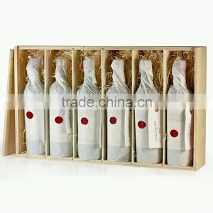 Wholesale Wooden Wine Boxes, Unfinished Wooden Wine Boxes, Cheap Wooden Wine Boxes thumbnail-1