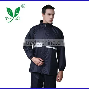 Reflective Motorcycle Rain Suit thumbnail-1