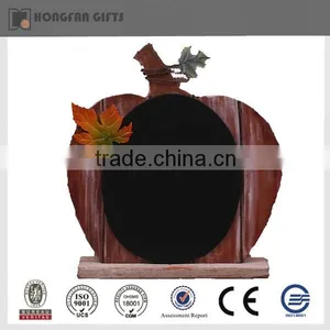 Harvest Ornament Wooden Craft Pumpkin thumbnail-1
