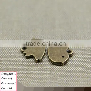 Manufacture Selling Ancient Bronze Zinc Alloy Diy Birds Pendant thumbnail-3