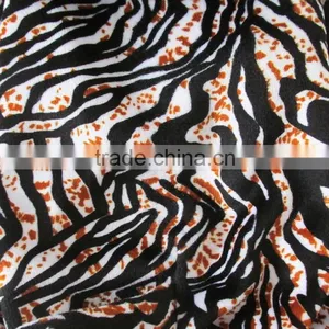 Black and White Dog Tiger Clothes With Warp-knitted Velvet Fit for Spring Autumn and Winter thumbnail-3