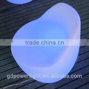 New Rechargeable PE Plastic Chair Stool With LED Light and Remote Control YXF-5653 thumbnail-5