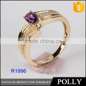 Natural Crystal Ring Women Jewelry thumbnail-1