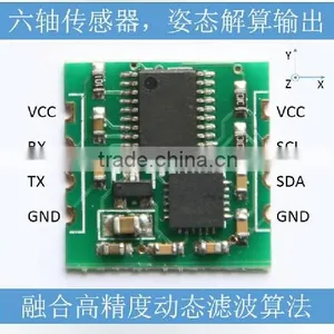 Serial 6 Ais Accelerometer / Gyroscope MPU6050 Module, Calman Filter, Angle Output thumbnail-1