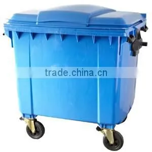 OUTDOOR PLASTIC DUSTBIN 1100L thumbnail-1