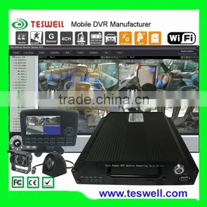 FCC 3G &GPS Pop-up Alarm Mobile Gps Car Dvr With Free CMS for Remote Control and View MDVR thumbnail-1