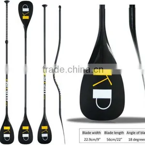 Kingpaddle Carbon Fiber 3-piece-adjustable Stand up Paddle thumbnail-1