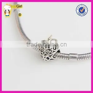 Love Heart Charm 925 Sterling Silver Key and Lock Charm Beads Jewelry Finding thumbnail-5