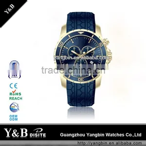 2015 Hot Time Silicone Band Stainless Steel Case Wholesale Products thumbnail-1