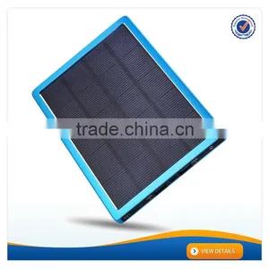AWC608 10000mah Universal Solar Panel Slim Charger Tablet Mobile Charger Solar thumbnail-1