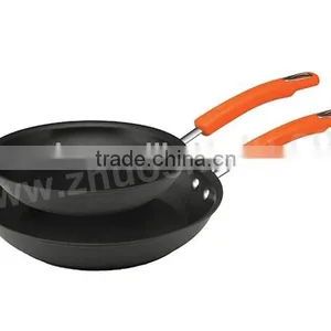 Aluminum Nonstick Pressed/ Forged Ceramic Coating Deep Fry Pan Puncake Pan Pizza Pan Cake Pan thumbnail-2