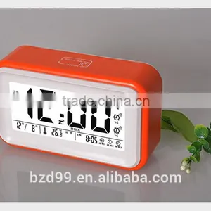 New Design Promotion Item Smart Voice Telling Multi-functional USB Digital LCD Display Alarm Clock thumbnail-5