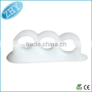 Silicone Gel Insoles For Toes Bunion Toe Separator Toe Stretcher thumbnail-1