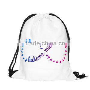 China Suppliers Hot Sale Full Print Sublimation Polyester Custom Drawstring Bag thumbnail-6