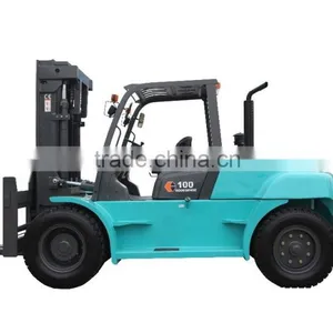 New Heacy Truck Auto Lift Equipment Hydraulic Forklift 10 Ton Goodsense Diesel Forklift Truck thumbnail-1
