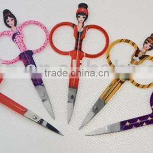Mixed Colour Personal Care Fancy Sewing Embroidery Scissors thumbnail-1