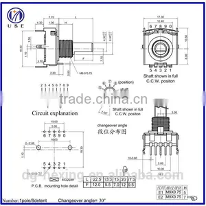 17mm Rotary Selector Switch thumbnail-4