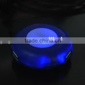 Computer Round 3 Port LED Usb Hub With Webkey/weblink Function thumbnail-2