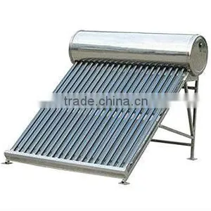 Non Pressurized Vacuum Tube Stainless Steelsolar Water Heater 150Liter thumbnail-1