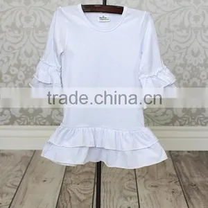Wholesale Long Sleeve Ruffle Tank Top for Girls From Guangzhou City thumbnail-1